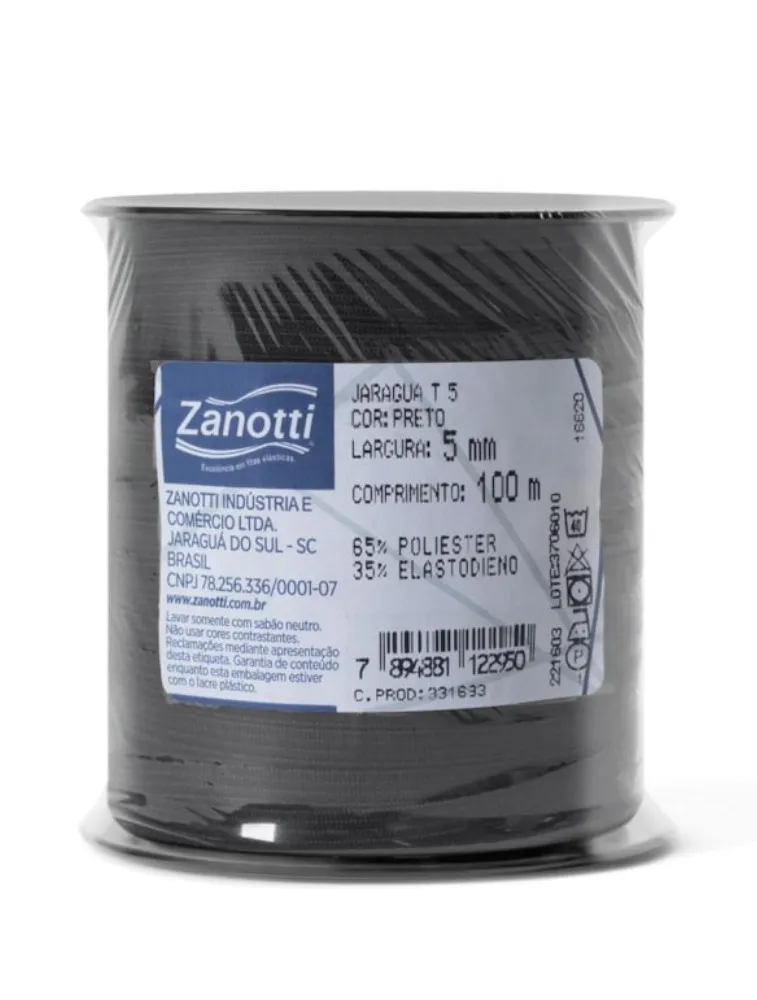PTO. ELASTICO ZANOTTI JARAGUA 05 100M 30%PB