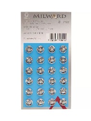 0008 COLCHETE COATS PRESSAO MILWARD 