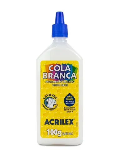 100G COLA ACRILEX BRANCA