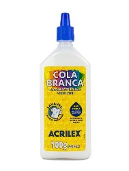 100G COLA ACRILEX BRANCA 