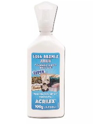 100G COLA ACRILEX BRANCA ATELIE