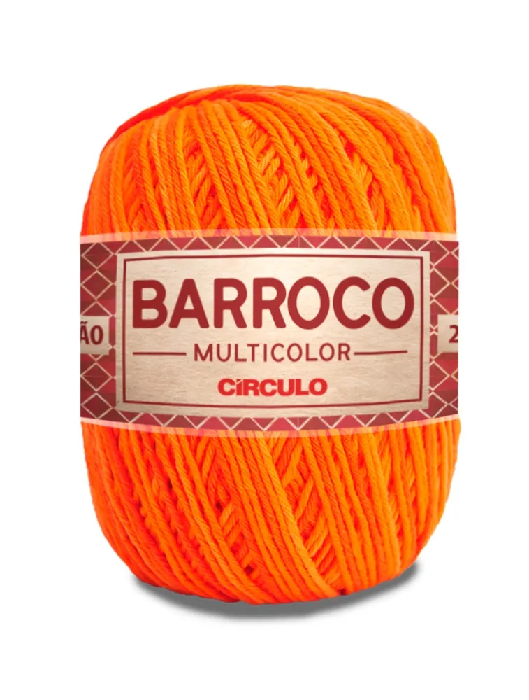 9218 BARBANTE CIRCULO BARROCO MULTICOLOR 226M 100%CO