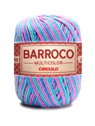 9184 BARBANTE CIRCULO BARROCO MULTICOLOR 226M 100%CO