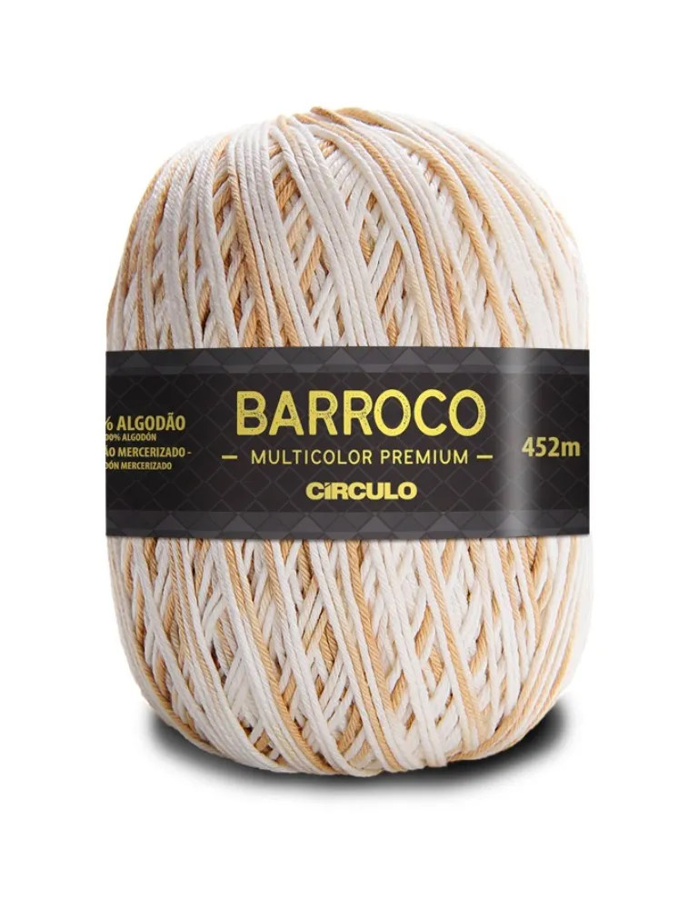 9900 BARBANTE CIRCULO BARROCO PREMIUM 226M 100%CO