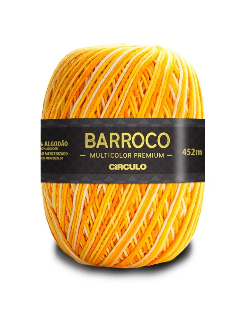 9368 BARBANTE CIRCULO BARROCO PREMIUM 226M 100%CO