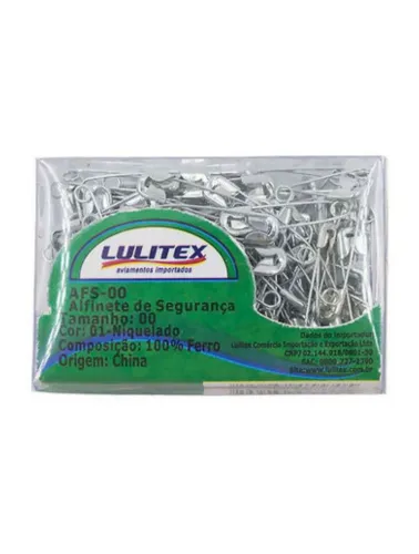 NIQ. ALFINETE LULITEX SEG. AFS-00 C100