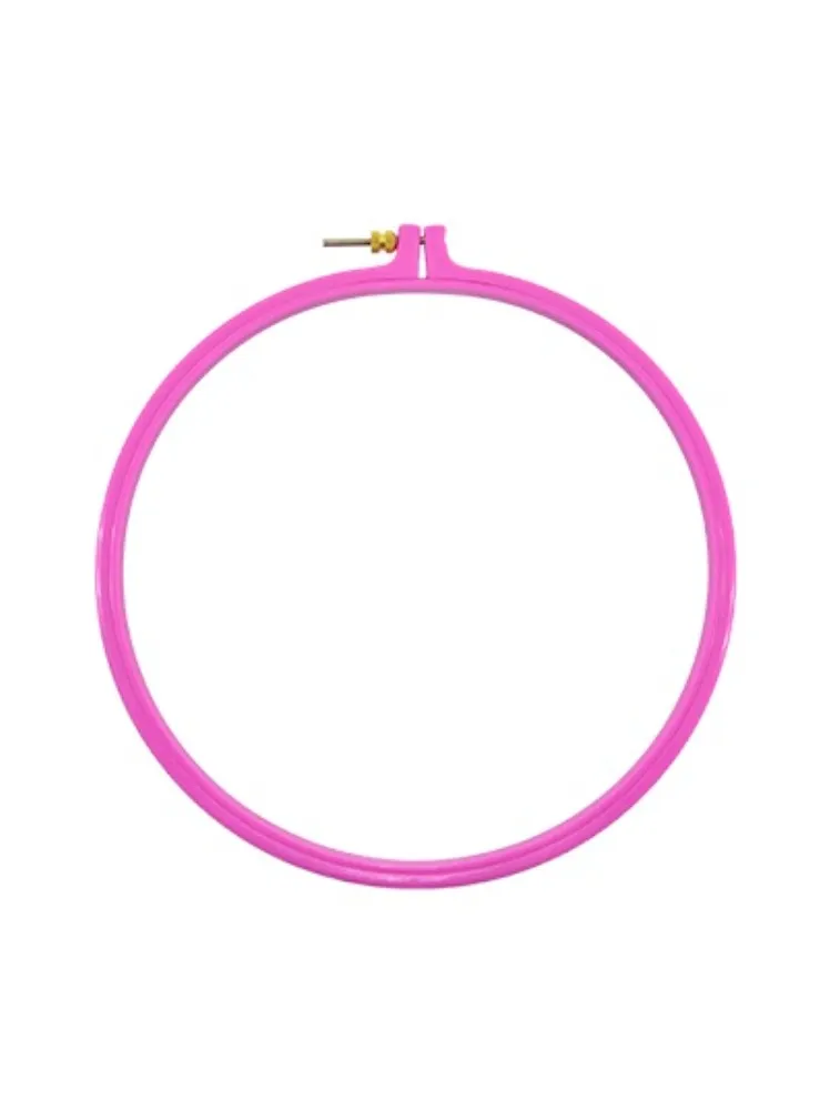 ROSA BASTIDOR CIRCULO PLAST. C REG. N6 15,2CM