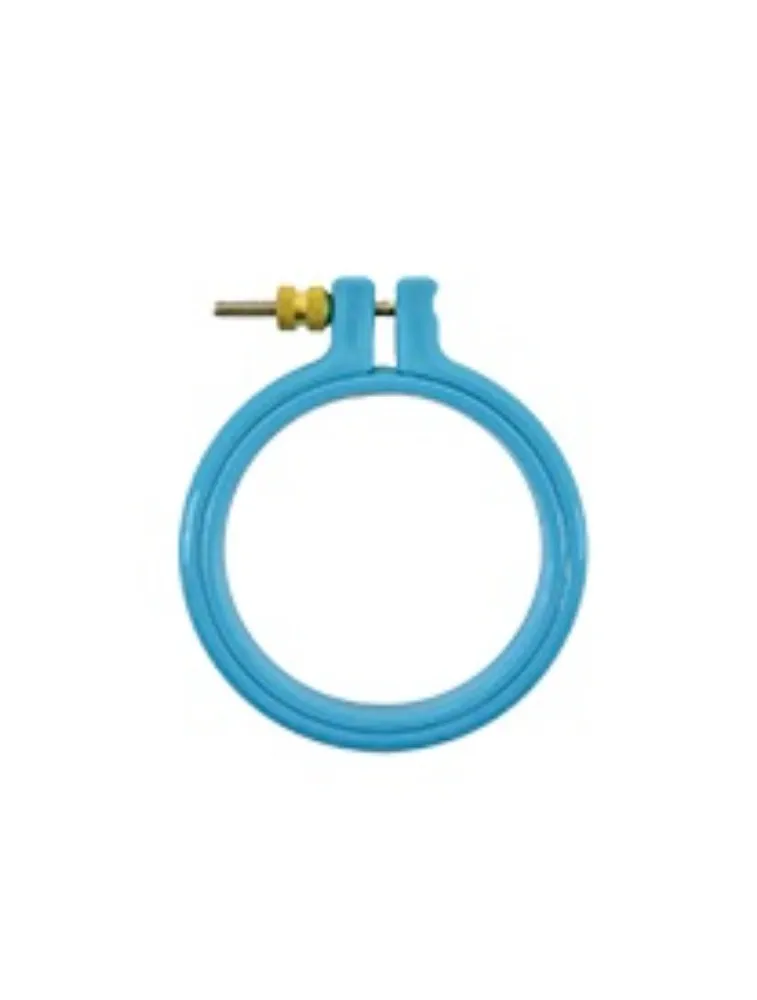 AZUL BASTIDOR CIRCULO PLAST. C REG. N4 10,1CM