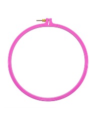 ROSA BASTIDOR CIRCULO C REG. N8 20,3CM