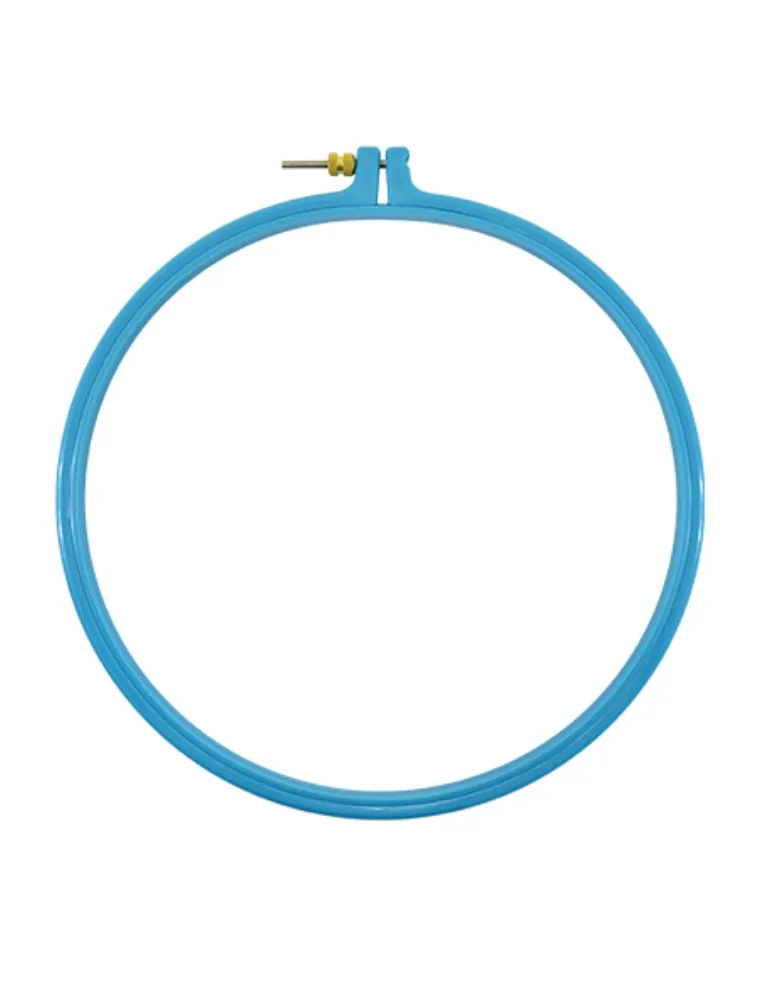 AZUL BASTIDOR CIRCULO PLAST. C REG. N8 20,3CM
