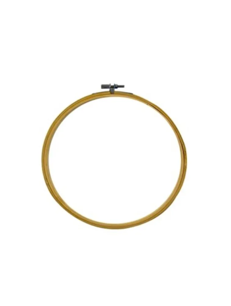 0010 BASTIDOR CIRCULO BAMBU C REG. N8 20,3CM