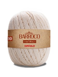 0020 BARROCO CIRCULO N10 NATURAL 474M 100%CO