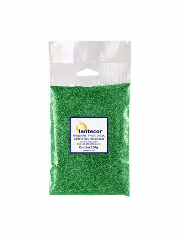 0140 GLITTER LANTECOR METAL 100G 