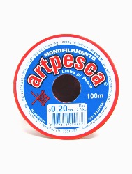 BCO. LINHA ARTPESCA 0,20MM 100M 100%PA