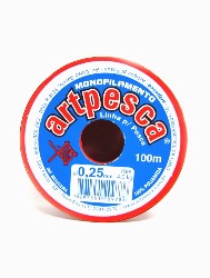 BCO. LINHA ARTPESCA 0,25MM 100M 100%PA