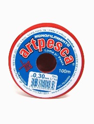 BCO. LINHA ARTPESCA 0,30MM 100M 100%PA