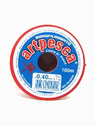BCO. LINHA ARTPESCA 0,40MM 100M 100%PA