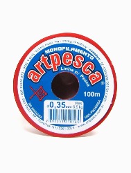BCO. LINHA ARTPESCA 0,35MM 100M 100%PA