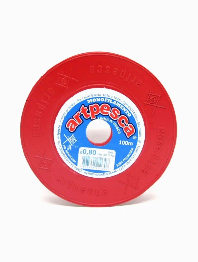 BCO. LINHA ARTPESCA 0,80MM 100M 100%PA