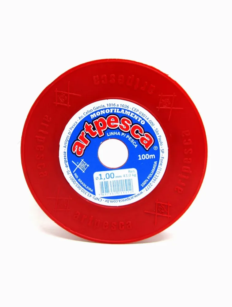 BCO. LINHA ARTPESCA 1,00MM 100M 100%PA