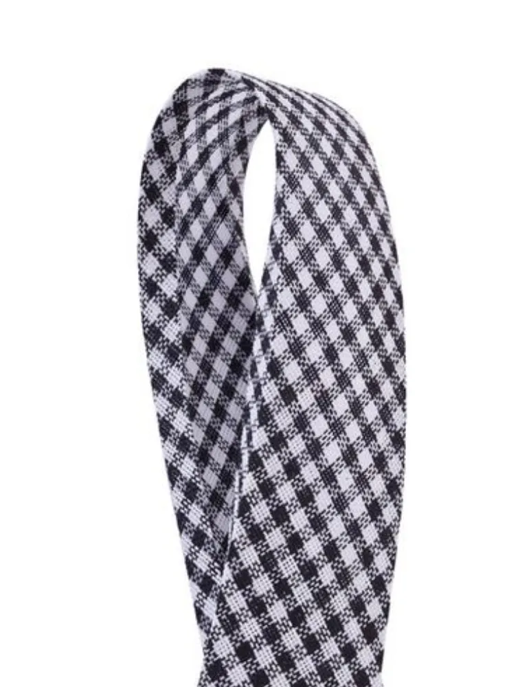 0204 VIES CINDERELA XADREZ 25MM 20M 75%PES