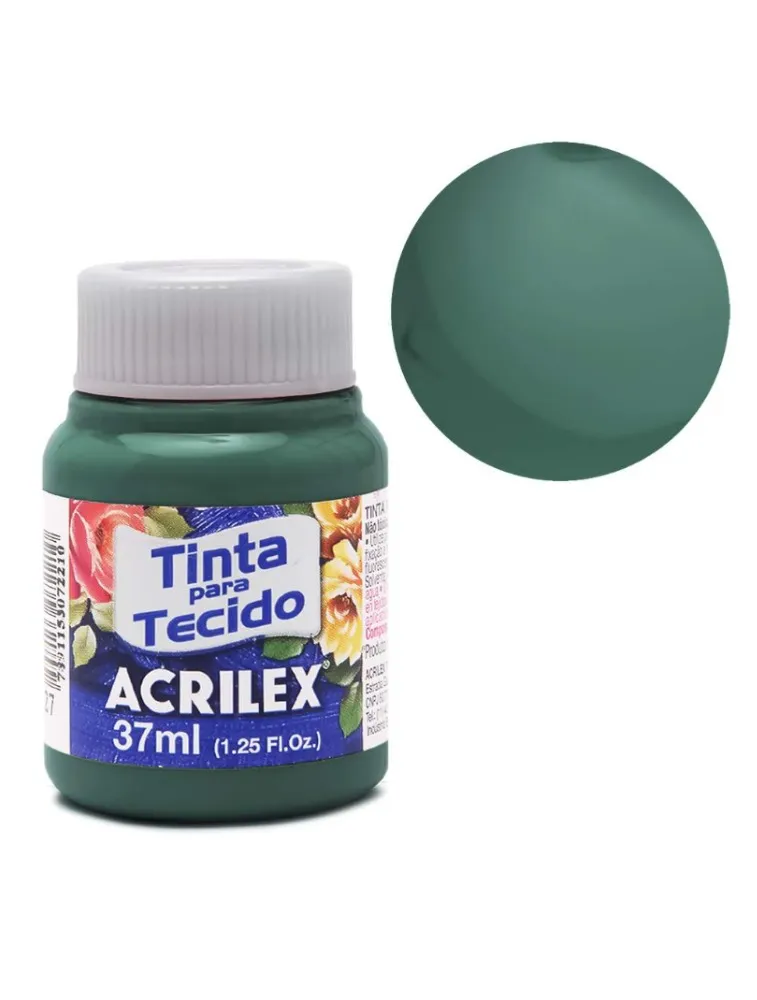 *0629 TINTA ACRILEX TECIDO FOSCA 37ML