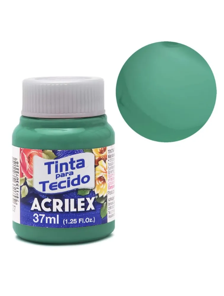 *0630 TINTA ACRILEX TECIDO FOSCA 37ML