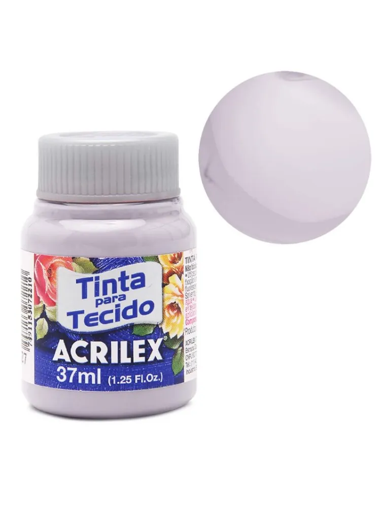 *0809 TINTA ACRILEX TECIDO FOSCA 37ML