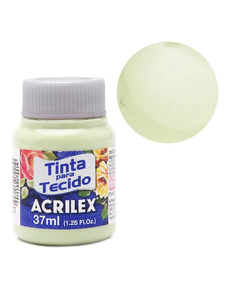 *0897 TINTA ACRILEX TECIDO FOSCA 37ML