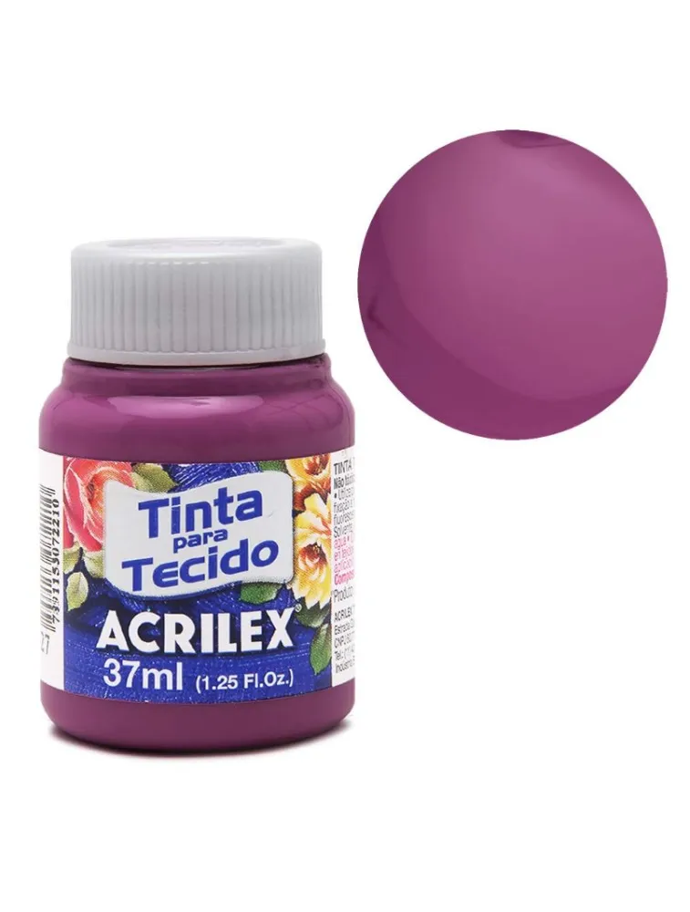 *0998 TINTA ACRILEX TECIDO FOSCA 37ML