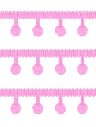 ROSA PASSAMANARIA ROMA POMPOM 70201 20M 100%PES