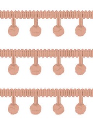 SAL. PASSAMANARIA ROMA POMPOM 70201 20M 100%PES