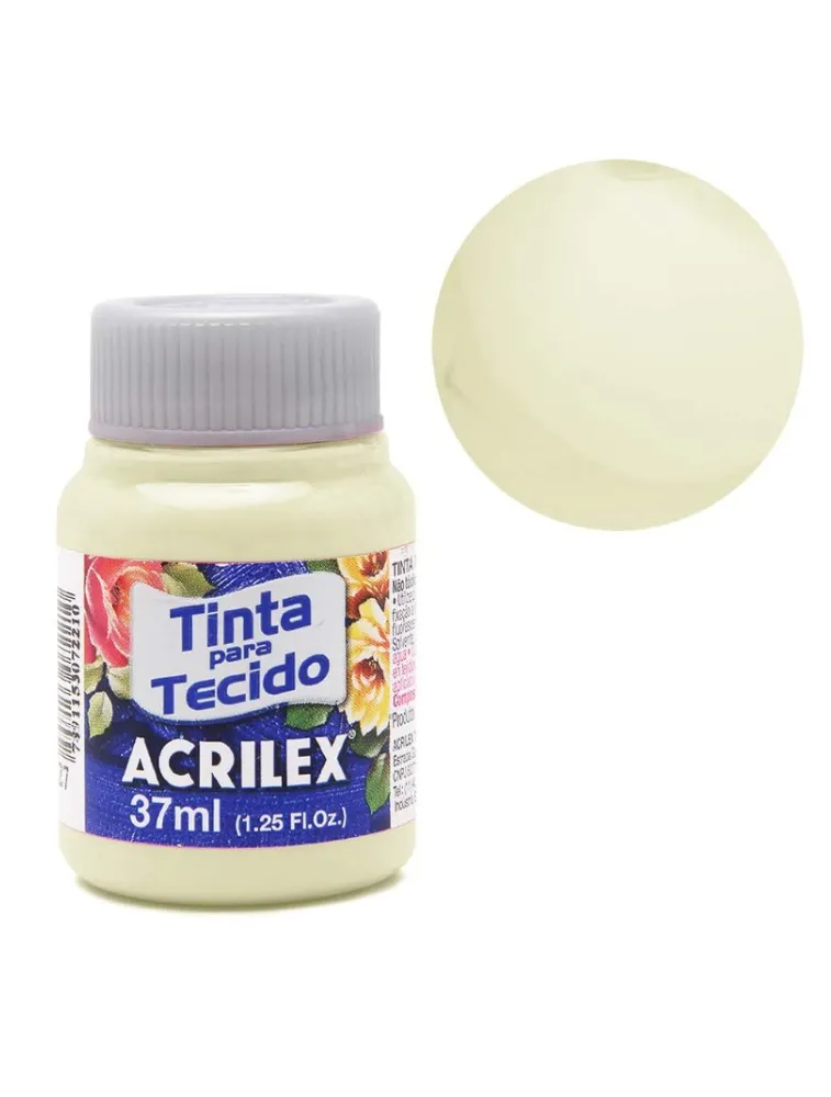 0529 TINTA ACRILEX TECIDO FOSCA 37ML 