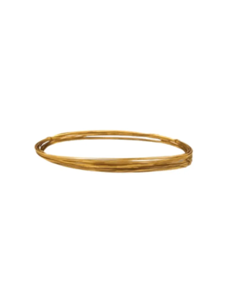 OURO ARAME ORIENTAL LISO 2PC 100%AL