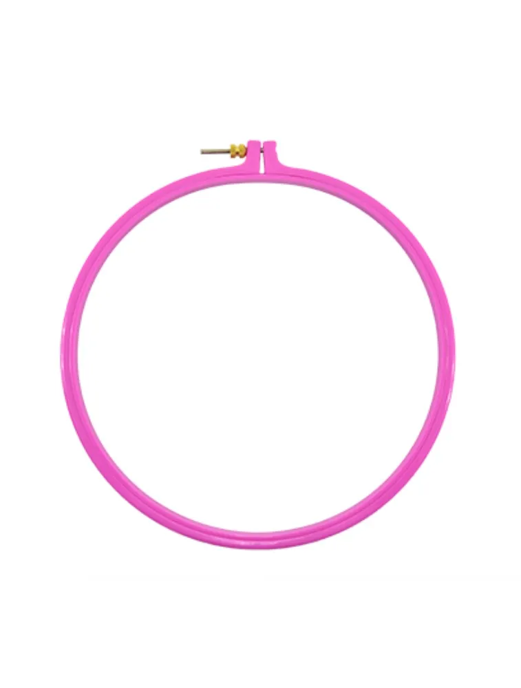 ROSA BASTIDOR CIRCULO PLAST. C REG. N7 17,7CM