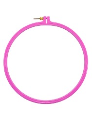 ROSA BASTIDOR CIRCULO C REG. N9 22,8CM