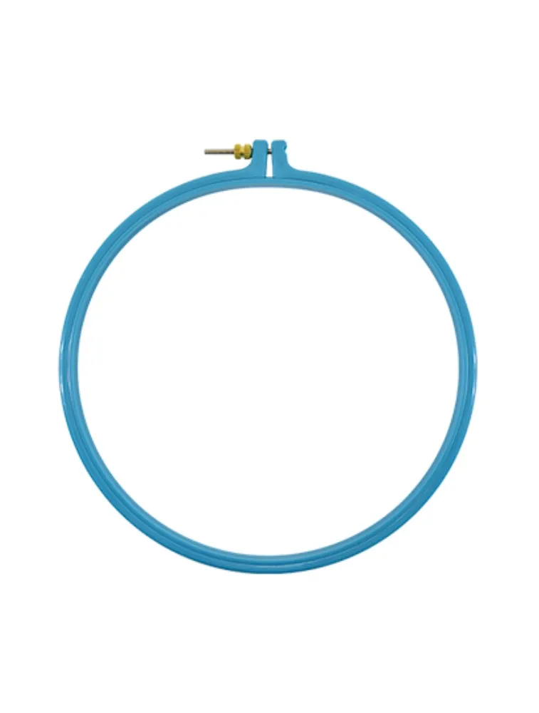 AZUL BASTIDOR CIRCULO PLAST. C REG. N7 17,7CM