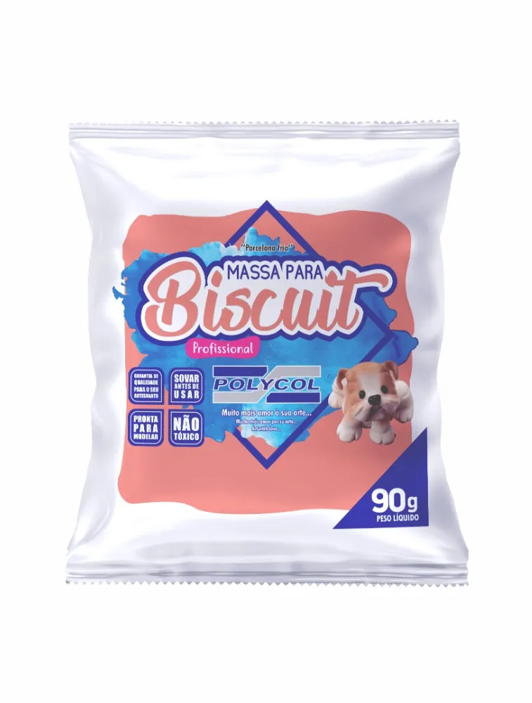 **0113 MASSA POLYCOL BISCUIT 90G