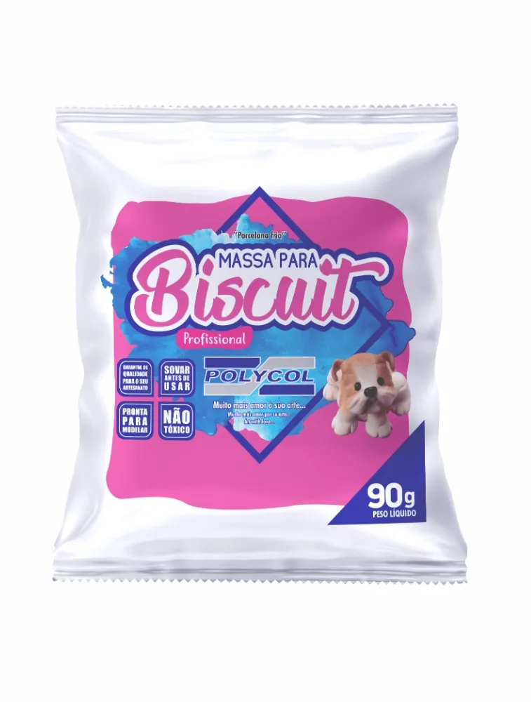 **0115 MASSA POLYCOL BISCUIT 90G