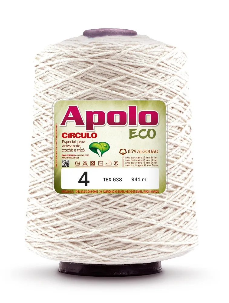 0020 BARBANTE CIRCULO APOLO 4 915M 85%CO