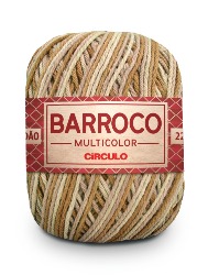 9435 BARBANTE CIRCULO BARROCO MULTICOLOR 226M 100%CO