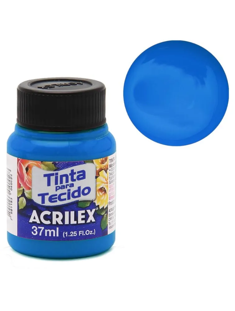 0109 TINTA ACRILEX TECIDO FLUOR 37ML 