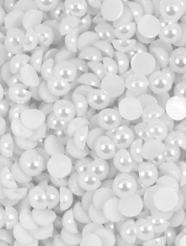 0010 MEIA PEROLA CIRCULO 4MM 250G100%ABS