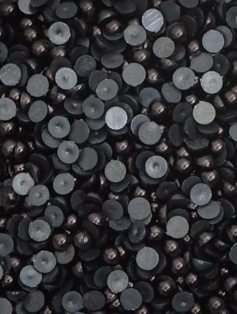 0030 MEIA PEROLA CIRCULO 6MM 250G 100%ABS