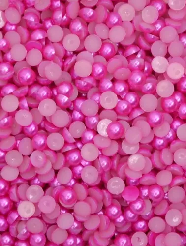 0060 MEIA PEROLA CIRCULO 6MM 250G 100%ABS