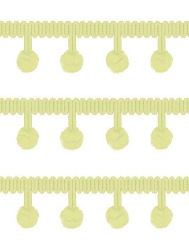 AMBB. PASSAMANARIA ROMA POMPOM 70201 20M 100%PES