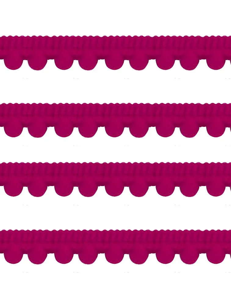 PINK PASSAMANARIA ROMA POMPOM 70202 20M 100%PES