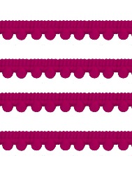 PINK PASSAMANARIA ROMA POMPOM 70202 20M 100%PES