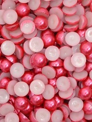 0090 MEIA PEROLA CIRCULO 10MM 250G 100%ABS