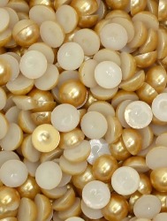 0050 MEIA PEROLA CIRCULO 10MM 250G 100%ABS